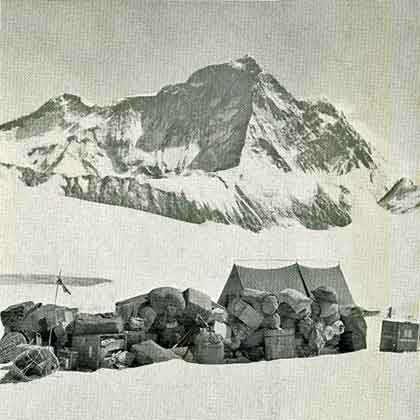 
Makalu West Face From West Col Camp 1961 - No Place for Men book
